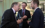Guests celebrate The HALO Trust's 30th anniversary during a drinks reception at Dover House
