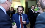 Guests celebrate The HALO Trust's 30th anniversary during a drinks reception at Dover House