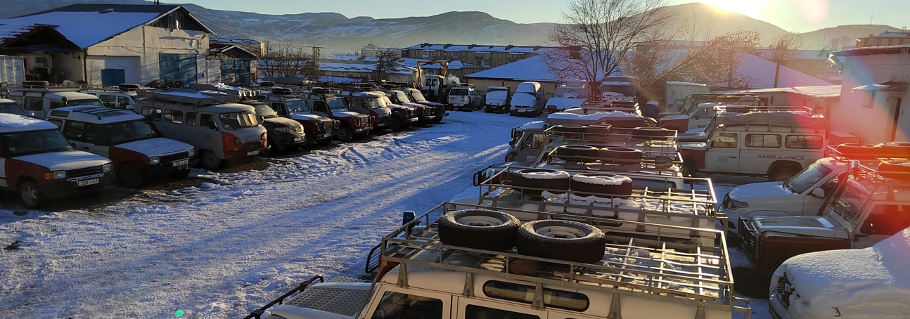 A fleet of HALO vehicles in Nagorno Karabakh