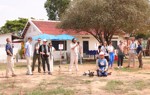 US Congressional staffers watch Cambodian HALO staff carry out demining activities