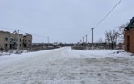 Вигляд однієї з розбитих сільських вулиць
