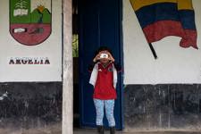 A classmate at Mesones school, taken by a young pupil