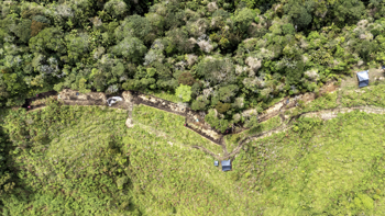 Aerial view of Mesones