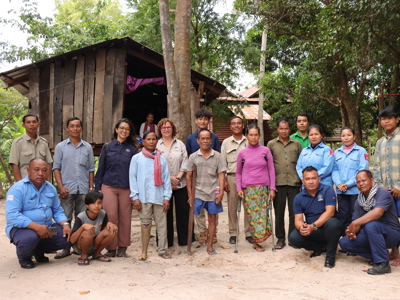 Group of HALO staff in Cambodia