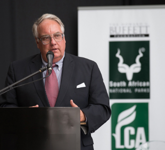 Howard G. Buffett, Chairman and CEO of the Howard G. Buffett Foundation