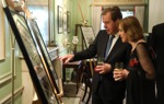 Guests celebrate The HALO Trust's 30th anniversary during a drinks reception at Dover House