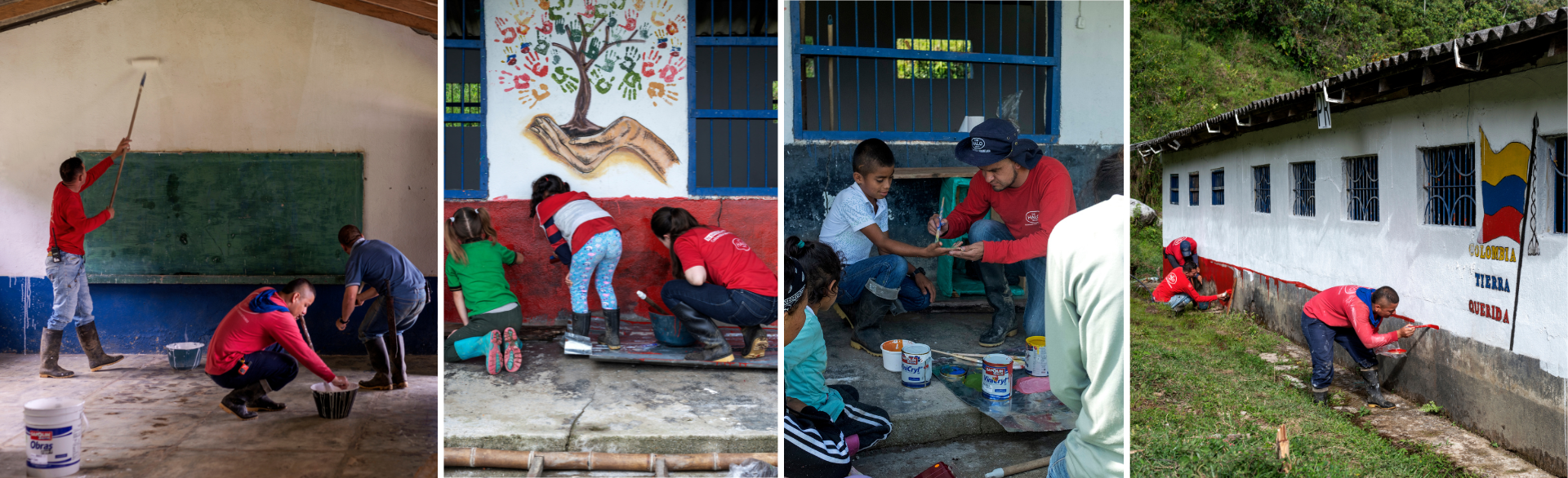 HALO staff working to fix up Mesones school 