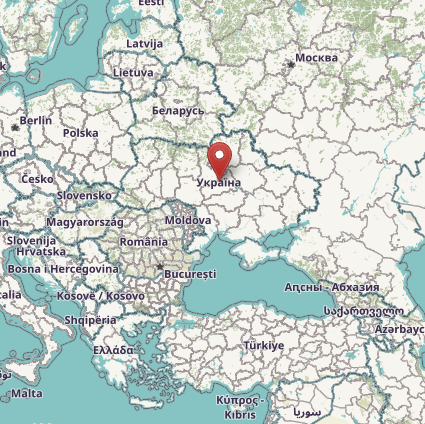Map of Ukraine