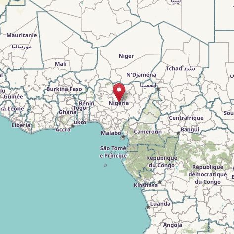 Map of Nigeria