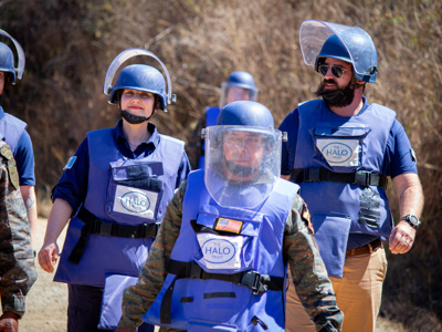 Link to Representatives Houlahan and Issa lead letter supporting funds for demining and weapons security management programs