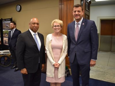 Members from the UXO/demining caucus pose together