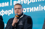 Руслан Якоб під час виступу на презентації