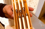 A collection of old butter knives