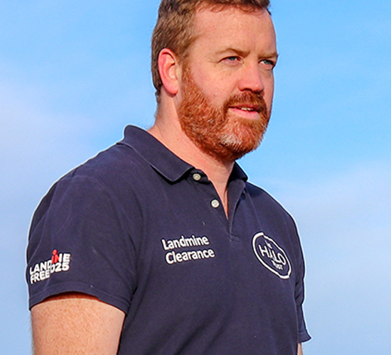 Callum Peebles, Former Director of Programmes, East, The HALO Trust