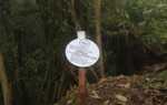 A Halo sign marking landmines