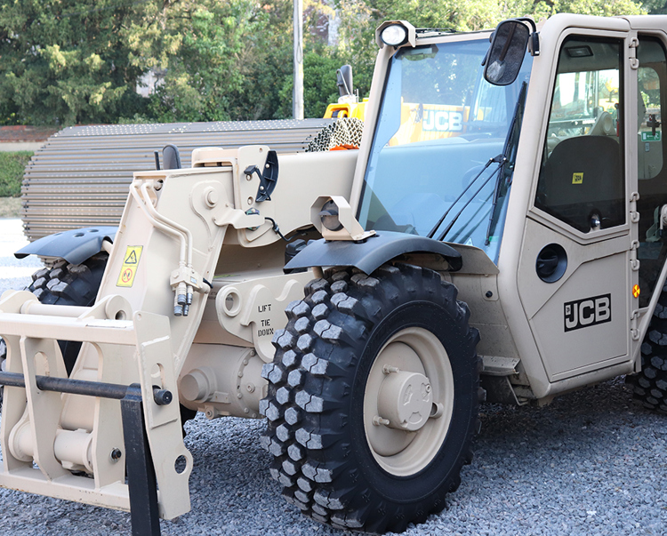 A large JCB digger